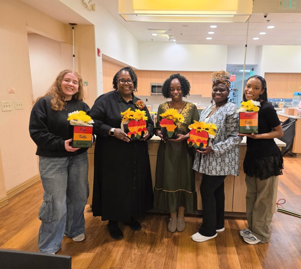 Black History month Celebration 2026 with Mission For Life Inc Volunteers at Howies House